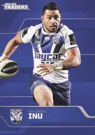 2013 NRL Traders Common Card - Base 018 Krisnan Inu Canterbury Bulldogs