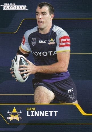 2013 NRL Traders Common Card - Base 041 Kane Linnett North QLD Cowboys