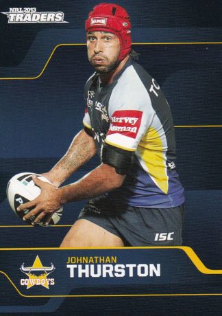 2013 NRL Traders Common Card - Base 048 Johnathan Thurston North QLD Cowboys