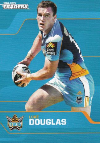 2013 NRL Traders Common Card - Base 051 Luke Douglas Gold Coast Titans