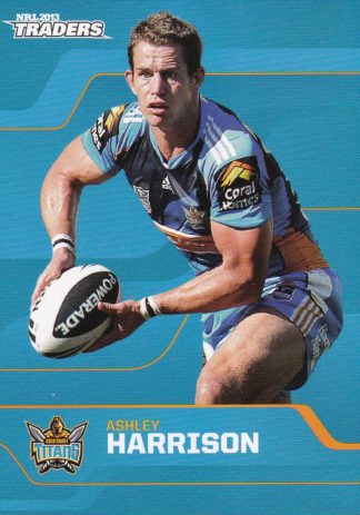 2013 NRL Traders Common Card - Base 053 Ashley Harrison Gold Coast Titans