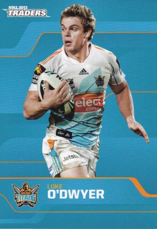 2013 NRL Traders Common Card - Base 058 Luke O'Dwyer Gold Coast Titans