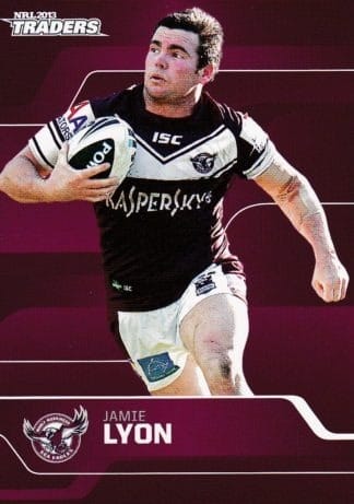 2013 NRL Traders Common Card - Base 066 Jamie Lyon Manly Sea Eagles