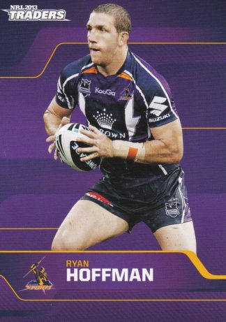 2013 NRL Traders Common Card - Base 077 Ryan Hoffman Melbourne Storm