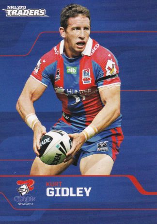 2013 NRL Traders Common Card - Base 088 Kurt Gidley Newcastle Knights