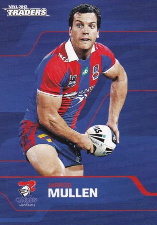 2013 NRL Traders Common Card - Base 092 Jarrod Mullen Newcastle Knights