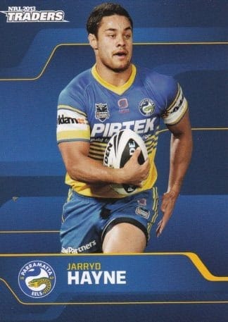 2013 NRL Traders Common Card - Base 098 Jarryd Hayne Parramatta Eels