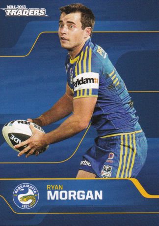 2013 NRL Traders Common Card - Base 103 Ryan Morgan Parramatta Eels