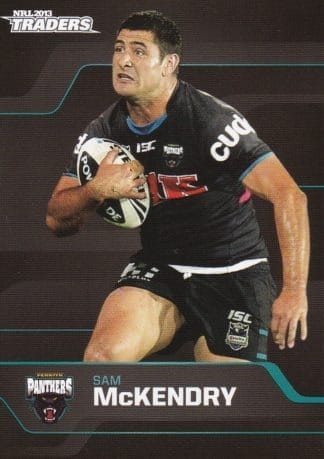 2013 NRL Traders Common Card - Base 114 Sam McKendry Penrith Panthers