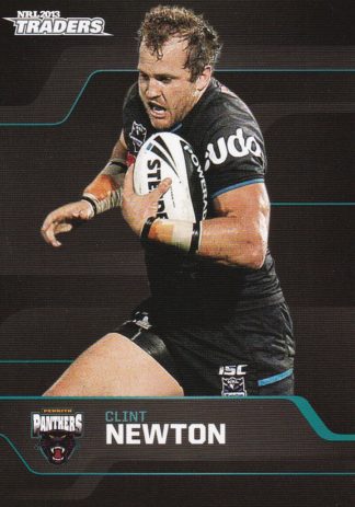 2013 NRL Traders Common Card - Base 115 Clint Newton Penrith Panthers
