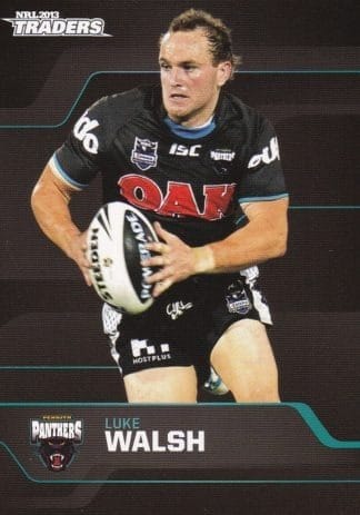2013 NRL Traders Common Card - Base 119 Luke Walsh Penrith Panthers