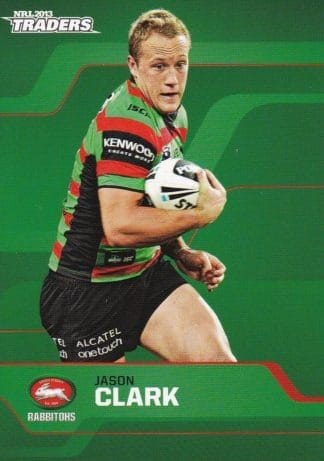 2013 NRL Traders Common Card - Base 135 Jason Clark South Sydney Rabbitohs