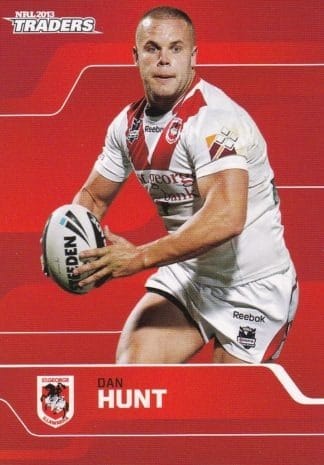 2013 NRL Traders Common Card - Base 149 Dan Hunt St George Dragons