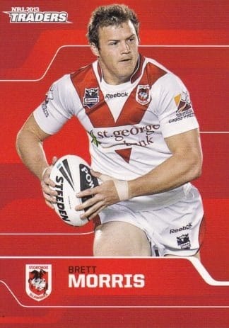 2013 NRL Traders Common Card - Base 151 Brett Morris St George Dragons