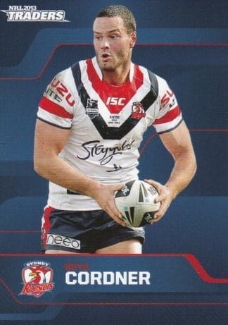 2013 NRL Traders Common Card - Base 158 Boyd Cordner Sydney Roosters