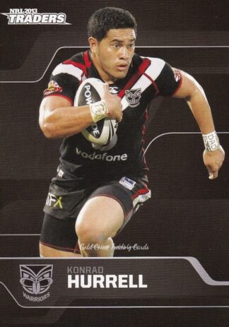 2013 NRL Traders Common Card - Base 171 Konrad Hurrell Warriors