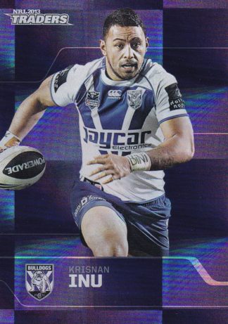 2013 NRL Traders Parallel - PS018 Krisnan Inu Canterbury Bulldogs