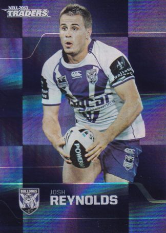 2013 NRL Traders Parallel - PS023 Josh Reynolds Canterbury Bulldogs