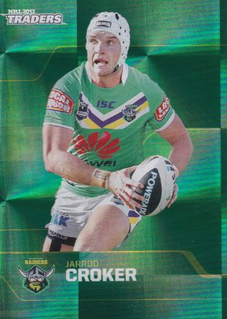 2013 NRL Traders Parallel - PS026 Jarrod Croker Canberra Raiders