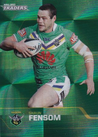 2013 NRL Traders Parallel - PS028 Shaun Fensom Canberra Raiders