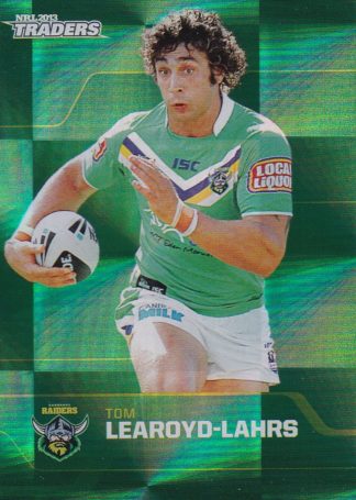 2013 NRL Traders Parallel - PS030 Tom Learoyd-Lahrs Canberra Raiders