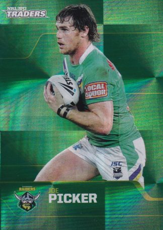 2013 NRL Traders Parallel - PS032 Joe Picker Canberra Raiders