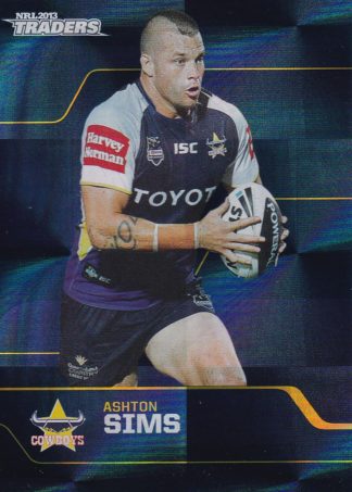2013 NRL Traders Parallel - PS043 Ashton Sims North QLD Cowboys