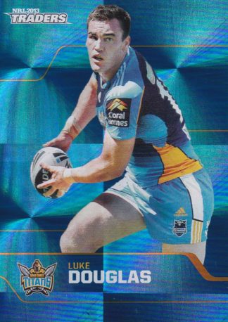 2013 NRL Traders Parallel - PS051 Luke Douglas Gold Coast Titans