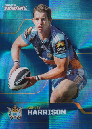 2013 NRL Traders Parallel - PS053 Ashley Harrison Gold Coast Titans