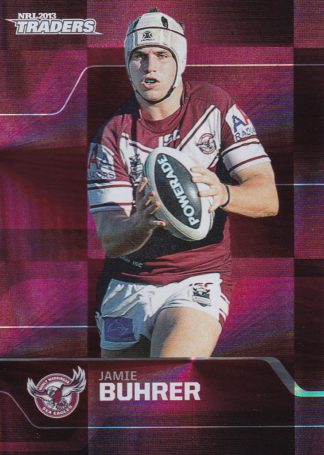 2013 NRL Traders Parallel - PS062 Jamie Buhrer Manly Sea Eagles