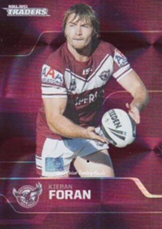2013 NRL Traders Parallel - PS064 Kieran Foran Manly Sea Eagles
