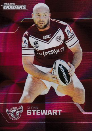 2013 NRL Traders Parallel - PS070 Glenn Stewart Manly Sea Eagles