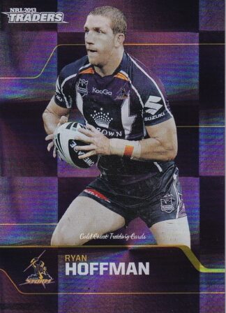 2013 NRL Traders Parallel - PS077 Ryan Hoffman Melbourne Storm