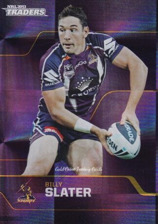 2013 NRL Traders Parallel - PS082 Billy Slater Melbourne Storm