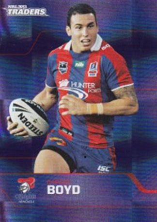2013 NRL Traders Parallel - PS085 Darius Boyd Newcastle Knights