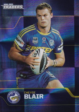 2013 NRL Traders Parallel - PS097 Cheyse Blair Parramatta Eels