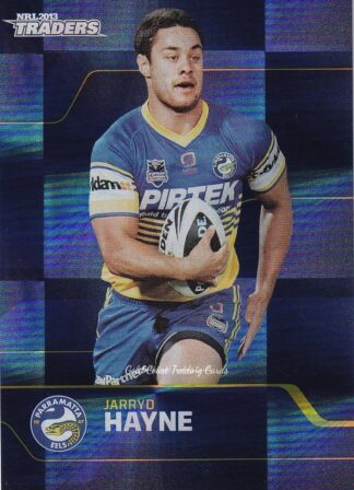 2013 NRL Traders Parallel - PS098 Jarryd Hayne Parramatta Eels