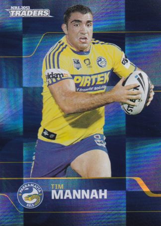 2013 NRL Traders Parallel - PS101 Tim Mannah Parramatta Eels
