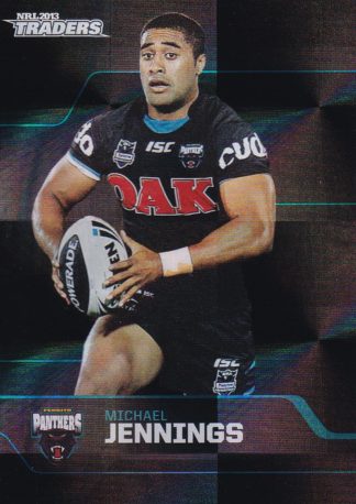 2013 NRL Traders Parallel - PS111 Michael Jennings Penrith Panthers