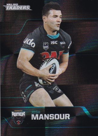 2013 NRL Traders Parallel - PS113 Josh Mansour Penrith Panthers