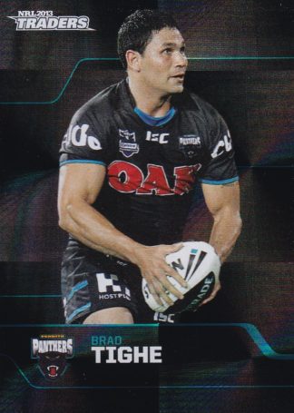 2013 NRL Traders Parallel - PS118 Brad Tighe Penrith Panthers