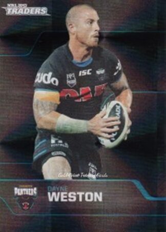 2013 NRL Traders Parallel - PS120 Dayne Weston Penrith Panthers
