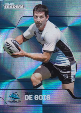 2013 NRL Traders Parallel - PS123 Isaac De Gois Cronulla Sharks