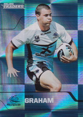2013 NRL Traders Parallel - PS128 Wade Graham Cronulla Sharks