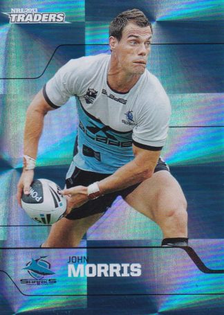 2013 NRL Traders Parallel - PS129 John Morris Cronulla Sharks