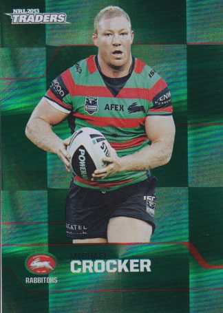2013 NRL Traders Parallel - PS136 Michael Crocker South Sydney Rabbitohs