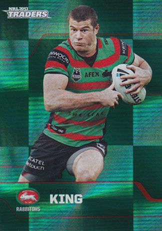 2013 NRL Traders Parallel - PS139 Matt King South Sydney Rabbitohs