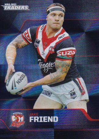 2013 NRL Traders Parallel - PS159 Jake Friend Sydney Roosters