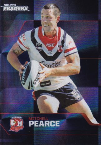 2013 NRL Traders Parallel - PS166 Mitchell Pearce Sydney Roosters