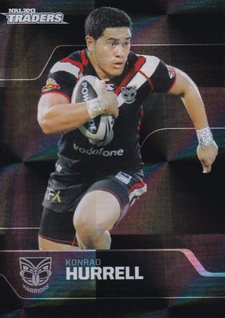 2013 NRL Traders Parallel - PS171 Konrad Hurrell Warriors